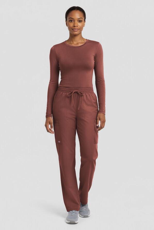 Dickies Forge Women's 6-Pocket Straight Leg Cargo Scrub Pants - Terrain - 4