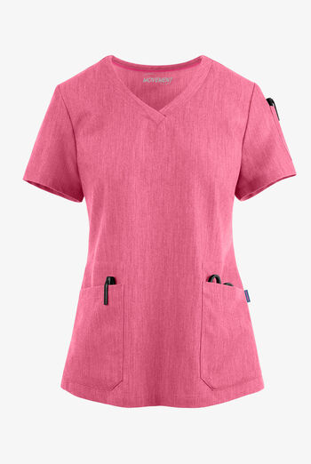 MOVEMENT by Butter-Soft STRETCH Antares Women's 6-Pocket V-Neck Scrub Top