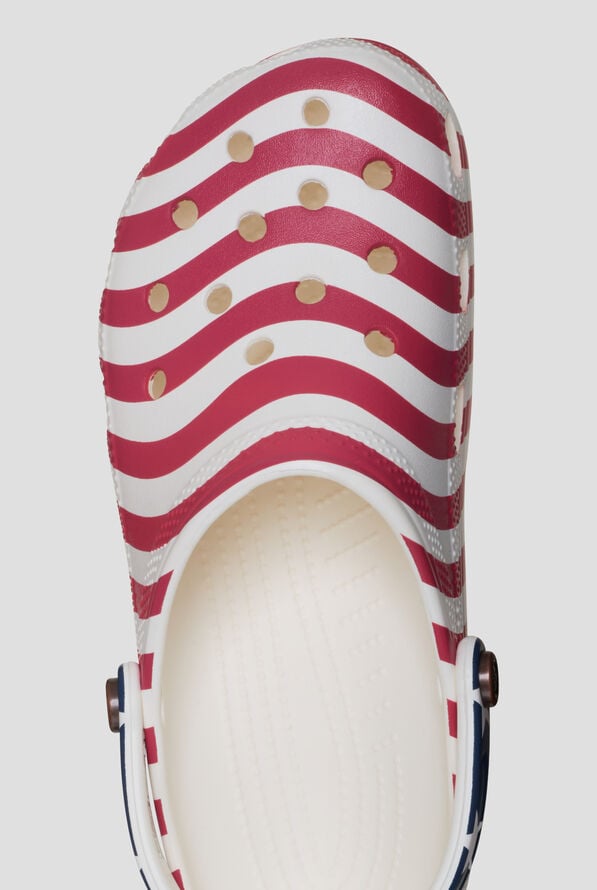 Crocs&trade; Unisex American Flag Classic Clog - null - 2