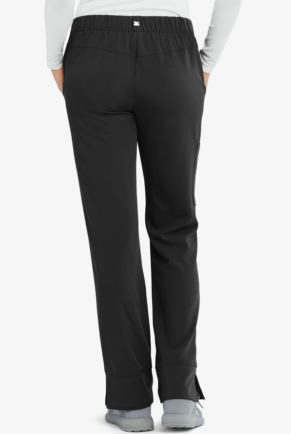 Grey's Anatomy&trade; by Barco Signature Callie Women's 3-Pocket STRETCH Low-Rise Scrub Pants - Tall - Black - 4