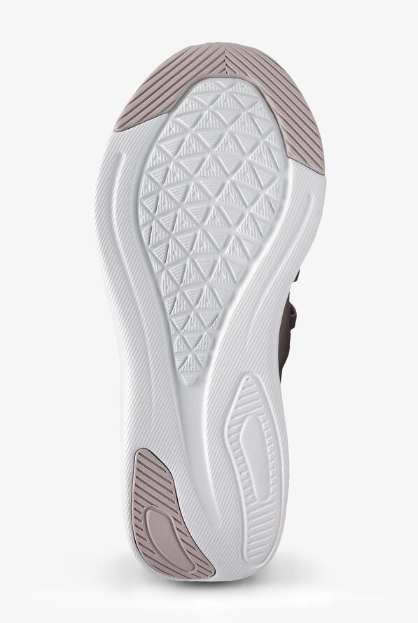 New Balance Logwood/ Star Glo/ Silver Metallic Beaya Women's Slip On Athletic Nursing Shoes - null - 6