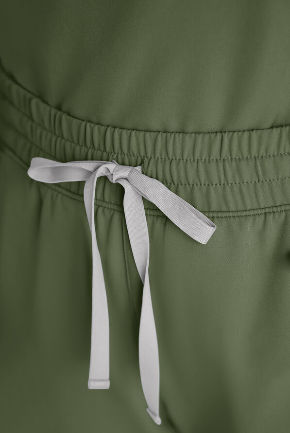 Pantal&oacute;n m&eacute;dico ReSurge Topaz con cord&oacute;n ajustable y 11 bolsillos para mujer - Light Olive - 6