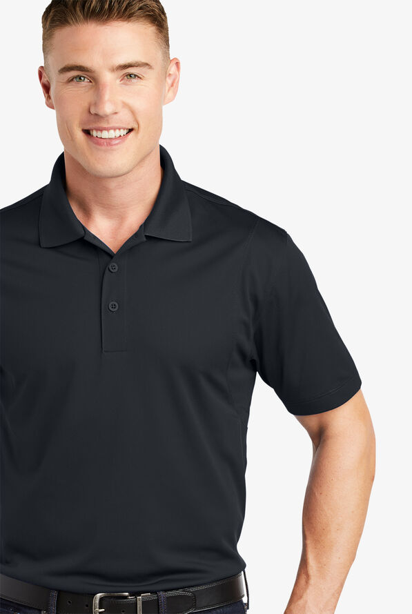Sport-Tek Micropique Sport-Wick Polo - Black - 3