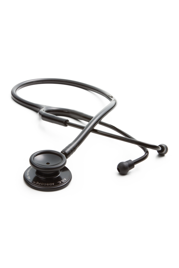 Estetoscopio cl&iacute;nico para adultos ADC&reg; Adscope&reg; 603 Tactical Black de acero inoxidable - null - 1