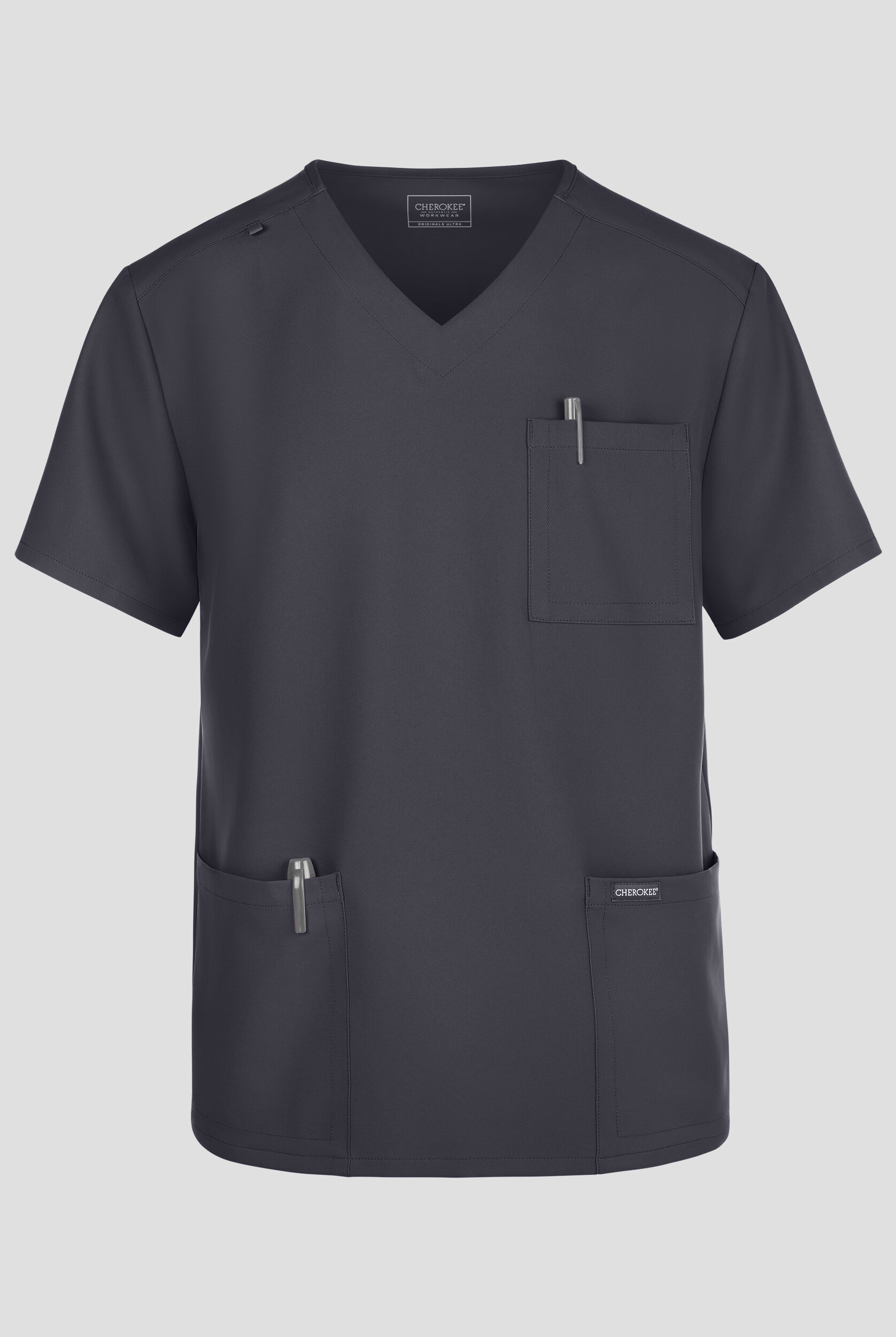 Cherokee Workwear Originals Ultra Men's 3-Pocket V-Neck