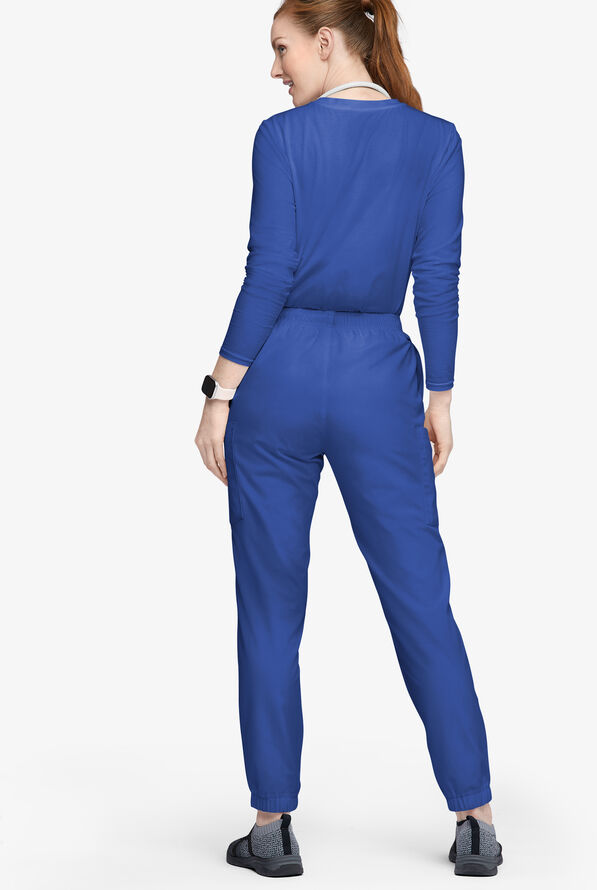 Butter-Soft Originals Women's 7-Pocket Tapered Jogger Cargo Scrub Pants - Tall - Galaxy - 3