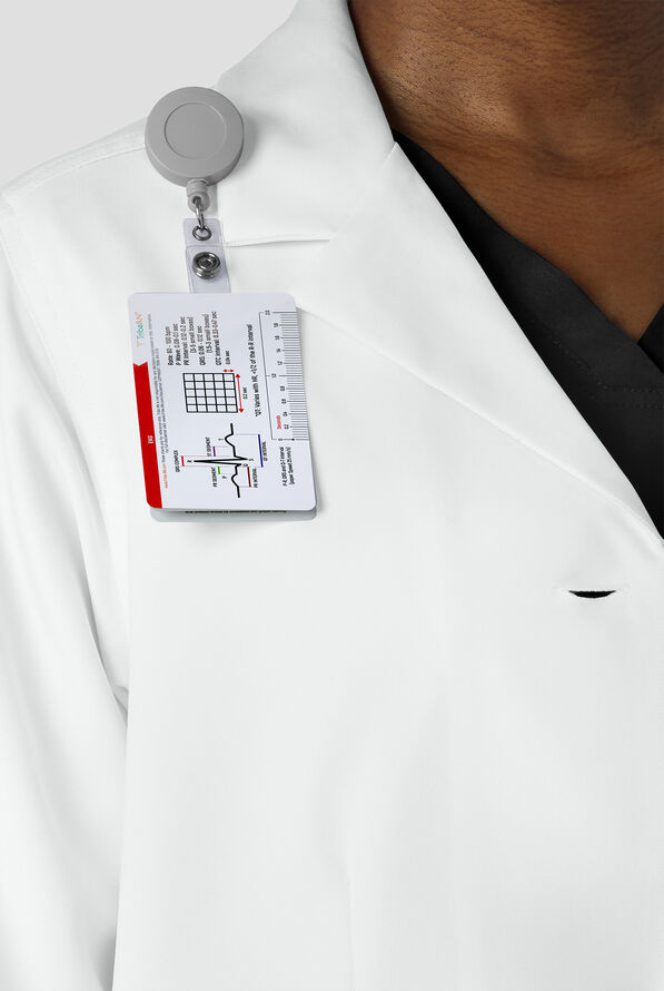 Bata de laboratorio Carhartt Performance Layers de 29" de largo con 6 bolsillos para mujer - White - 3