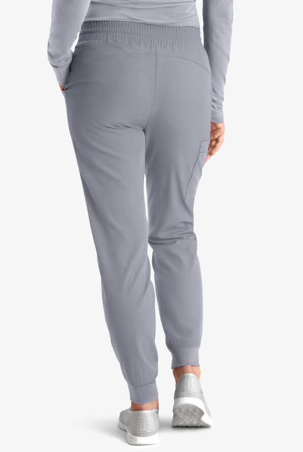 Skechers by Barco Theory Women's 4-Pocket STRETCH Cargo Jogger Scrub Pants - Moonstruck - 4