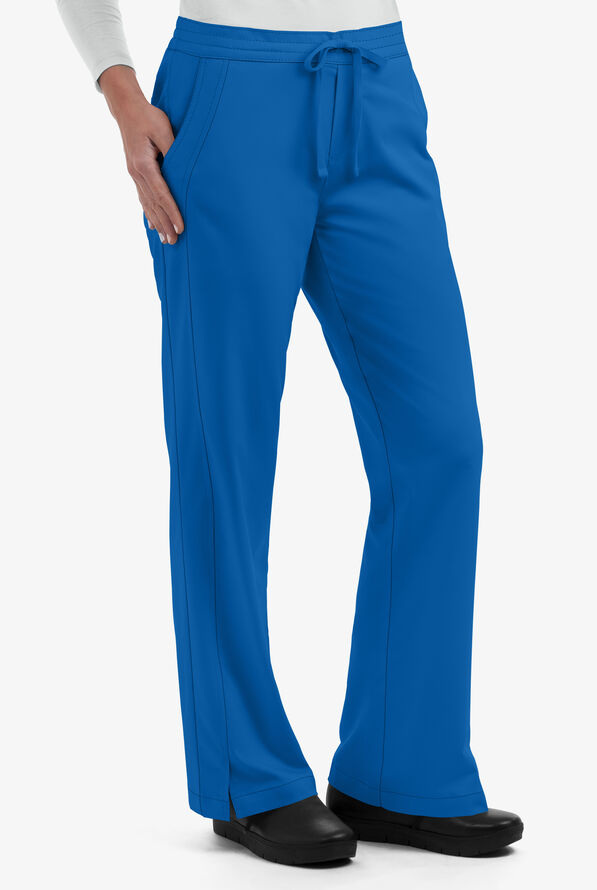 Healing Hands Purple Label Taylor Women's 2-Pocket STRETCH Scrub Pants - Petite - Galaxy - 1