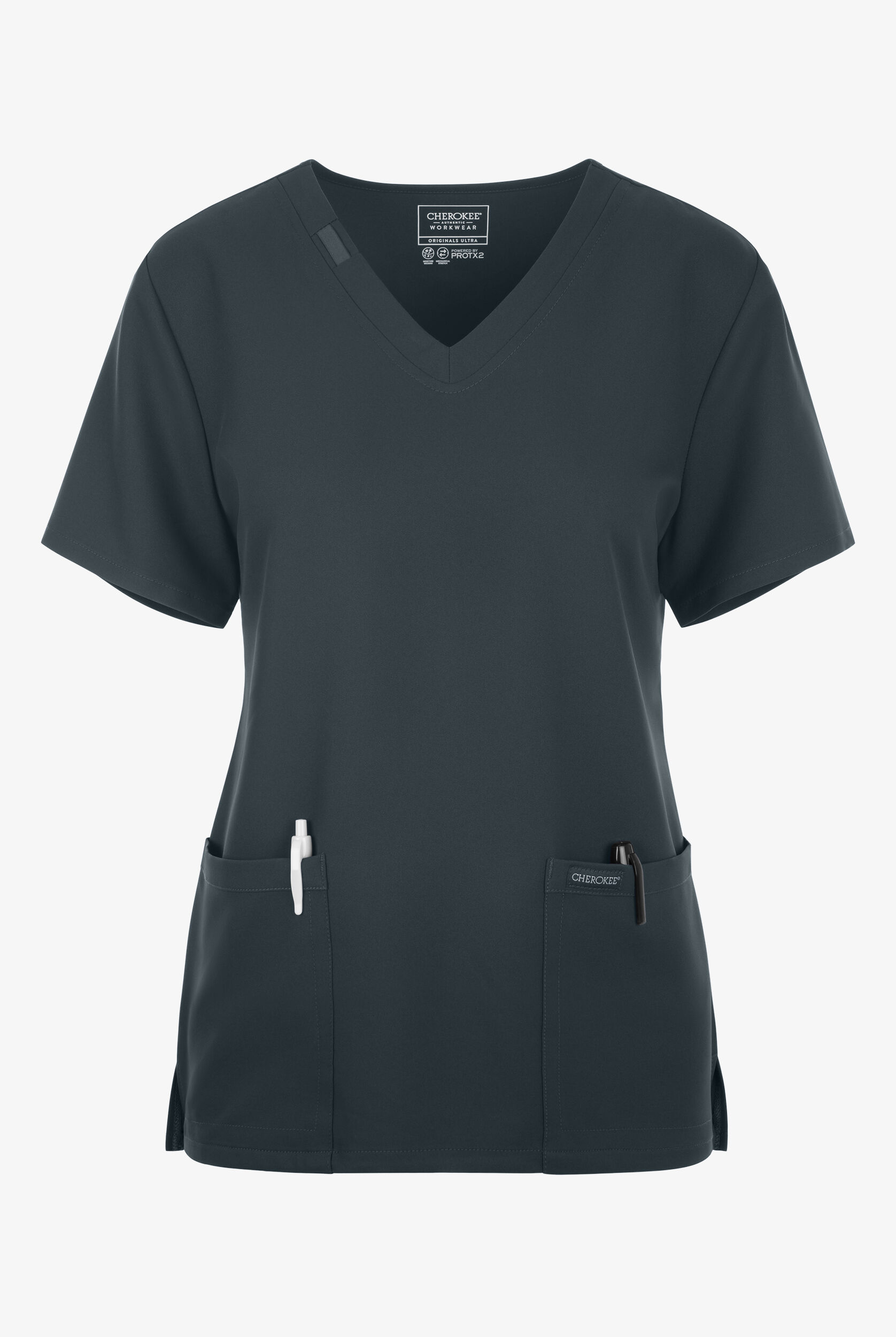 Golfickers V neck Pullover XL ほぼ未使用 Cherokee Workwear Originals Ultra Women's Tuck-in V-Neck Top