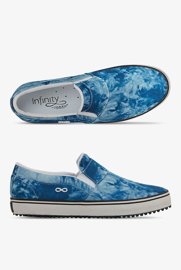 Infinity by Cherokee Women's Rush TX Denim Darling Athletic Slip-On Nursing Shoes - null - 1