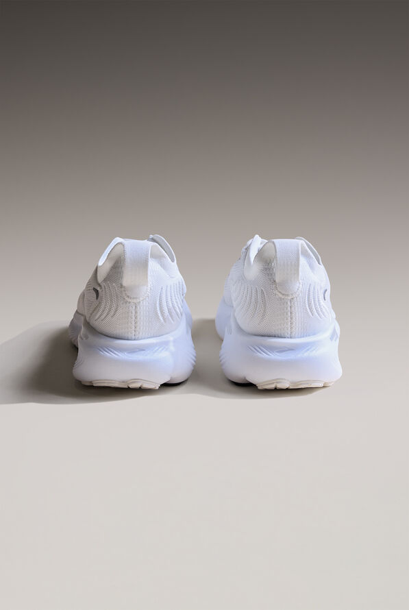 Brooks Women's Adrenaline GTS 25 White/White/Silver Athletic Lace Up Shoes - null - 4