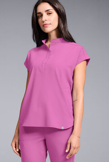 Hypothesis Women's Meta Oversized Dolman Sleeve Scrub Top