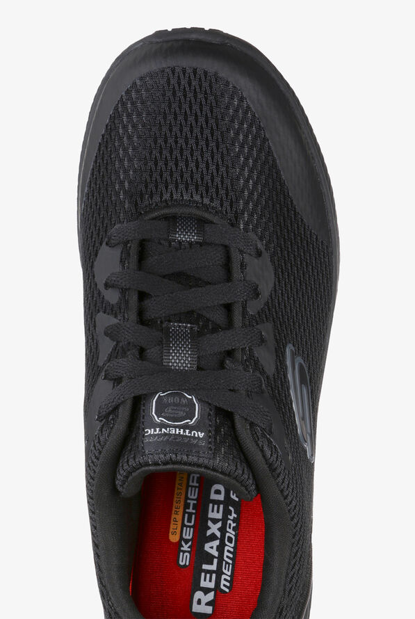 Skechers Work Women's DynaAir SR Athletic Lace Up Shoes - Black - 2