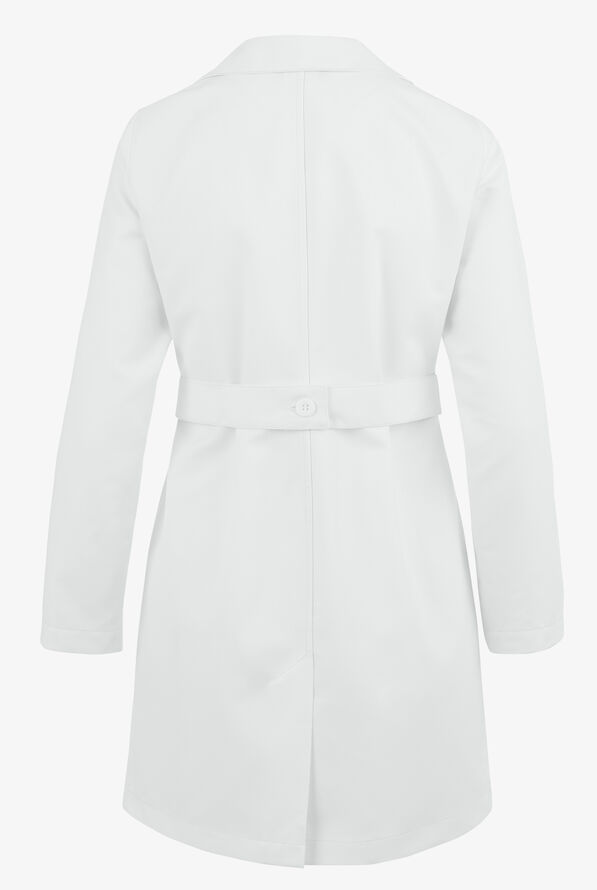 Bata de laboratorio Grey's Anatomy con cinturón y 3 bolsillos para mujer - White - 3