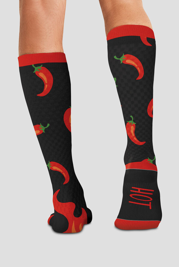 Cherokee Hot Stuff Men's 10-15 mmHg Light Compression Socks - null - 3