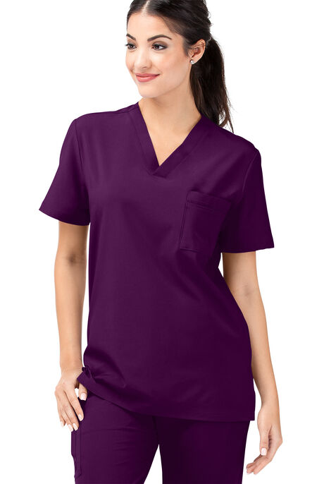 Tafford Active STRETCH Riley Unisex 3-Pocket V-Neck Scrub Top