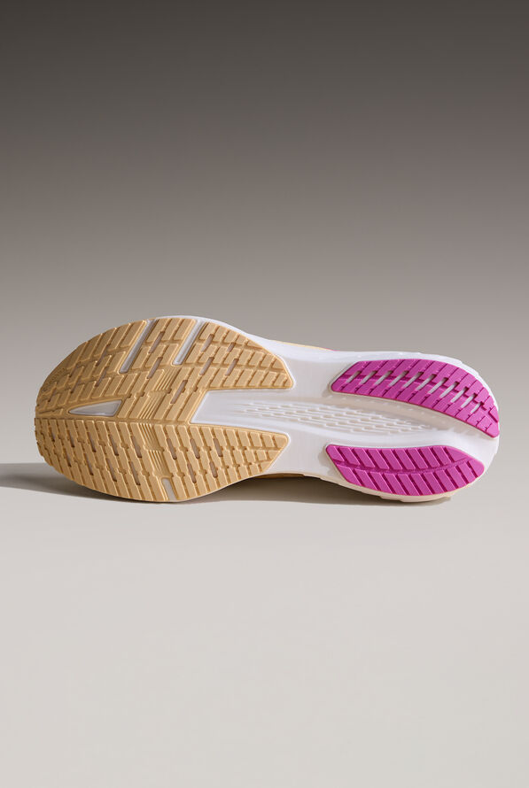 Brooks Women's Launch 11 Sherbert/Coconut/Pink Athletic Lace Up Nursing Shoes - null - 5