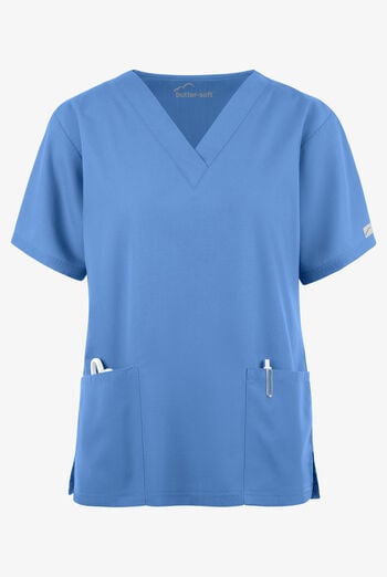 Butter-Soft Core Women's 2-Pocket V-Neck Scrub Top