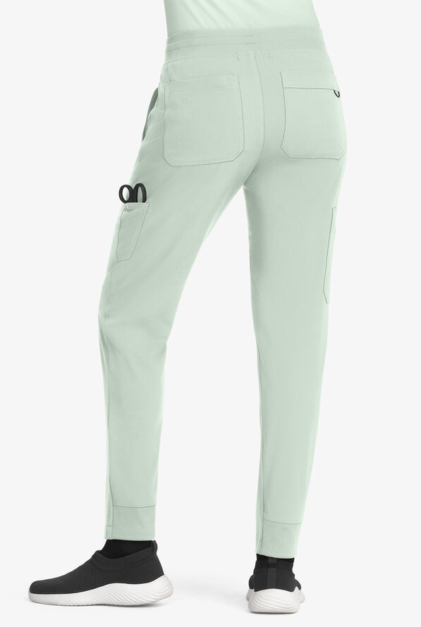 koi Next Gen Smart Daily Women's 8-Pocket STRETCH Jogger Scrub Pant - Sage - 2