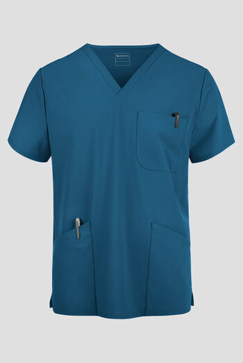 Camisa m&eacute;dica Infinity PURSUIT STRETCH con cuello en V y 3 bolsillos para hombre