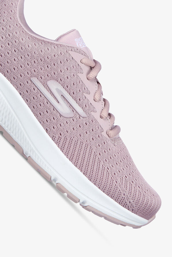 Skechers Performance Women's Go Run Consistent Energize Mauve Athletic Lace Up Nursing Shoes - null - 3