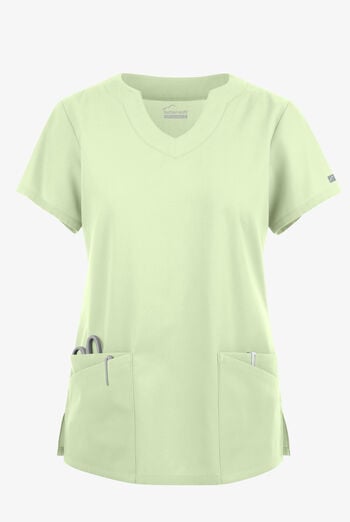 Butter-Soft Originals Women's 6-Pocket Scallop Neck Scrub Top