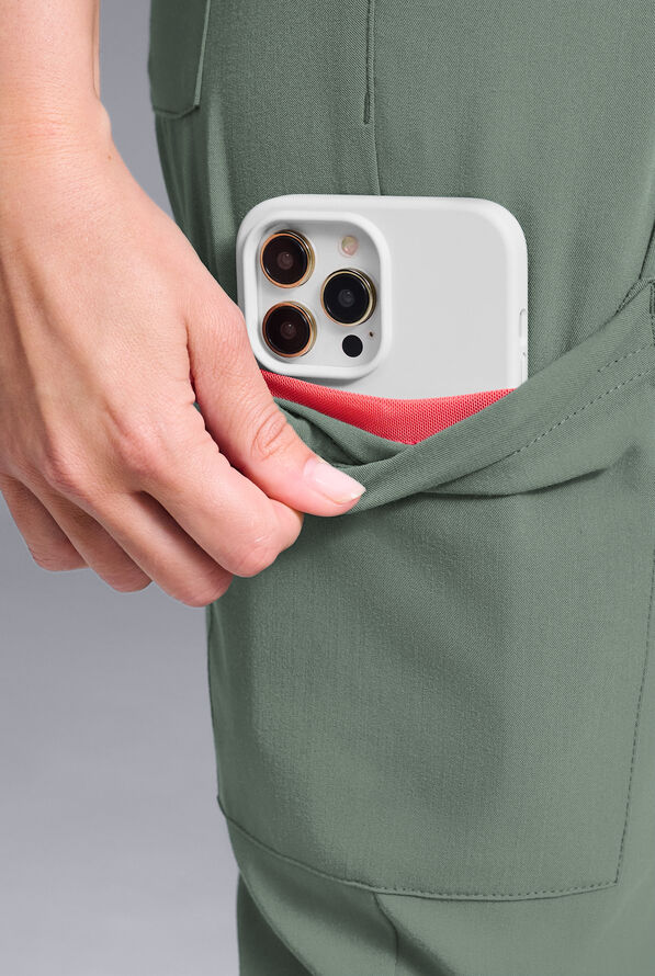 Hypothesis Women's Crew Neck & Jogger Scrub Set - Mineral - 6