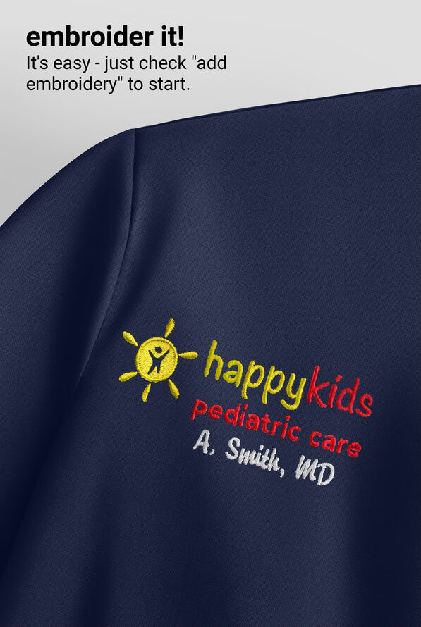 Grey's Anatomy by Barco Spandex STRETCH Marisol Women's 2-Pocket Cap Sleeve Cowl Neck Scrub Top - Indigo - 5