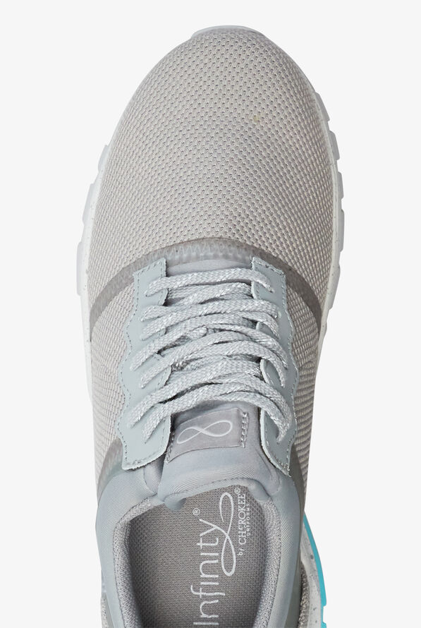 Cherokee Infinity Men's Let's Reflect Lace Up Sneaker, Nursing Shoes