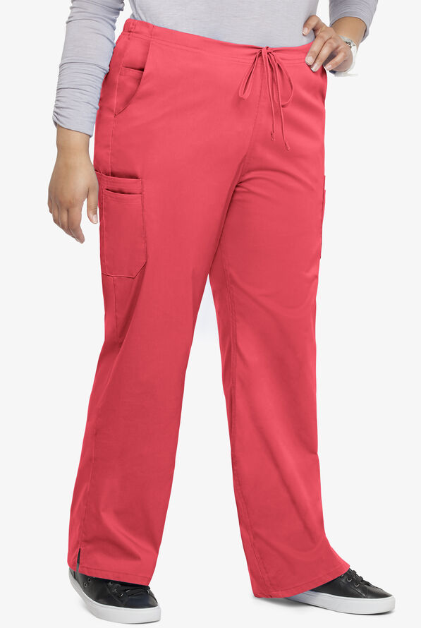 ButterSoft Stretch Scrubs PETITE Drawstring Pant Cargo Scrub Pants