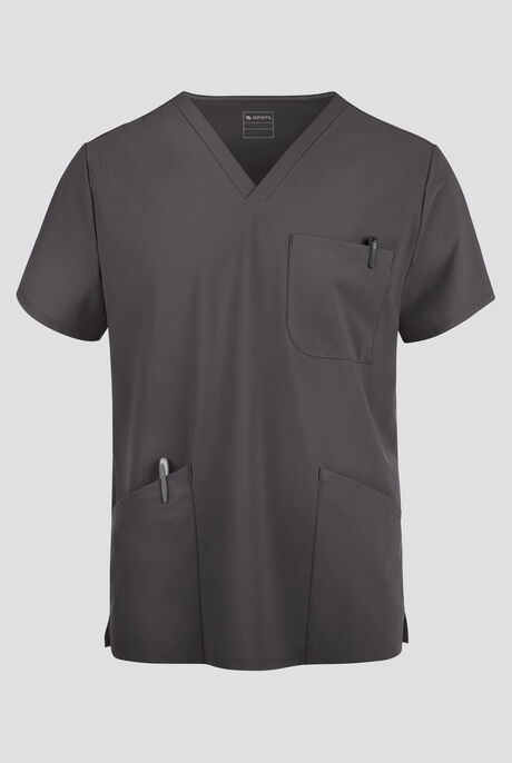 Infinity Pursuit Men's 3-Pocket STRETCH V-Neck Scrub Top