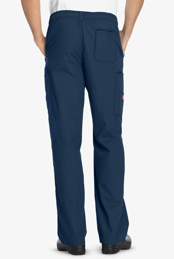 Dickies EDS Signature Men's 7-Pocket Pull On Scrub Pants - Navy - 2