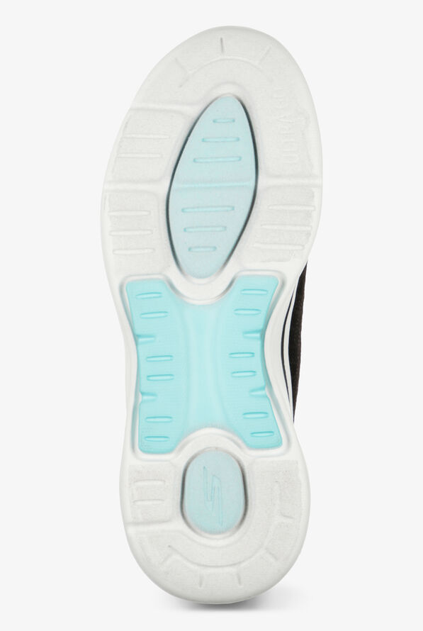 Zapatillas deportivas Skechers Go Walk Arch Fit Unify Black/Aqua con cordones para mujer - null - 6