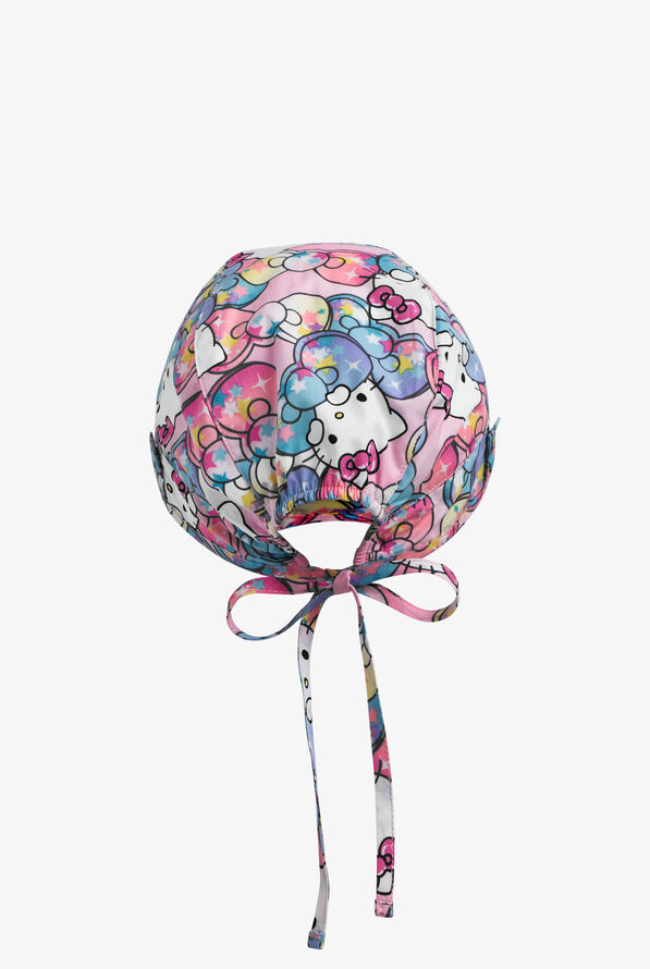 Cherokee Tooniforms Sanrio "Hello Kitty Rainbow" Unisex Scrub Hat - null - 2