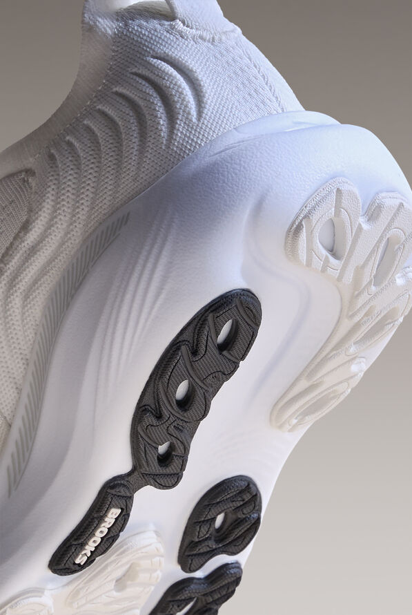 Brooks Women's Adrenaline GTS 25 White/White/Silver Athletic Lace Up Shoes - null - 7