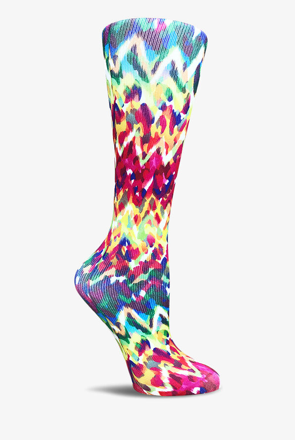 Cutieful Animal Fire Women's 10-18 mmHg Wide Light Compression Socks - null - 1