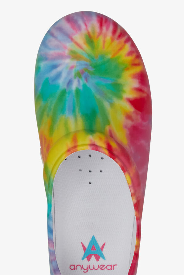 Anywear Unisex SR Angel Vivid Tie Dye Nursing Clogs - null - 2