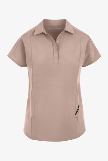 Blusa m&eacute;dica extra holgada Easy STRETCH LEA con mangas dolm&aacute;n y 3 bolsillos para mujer