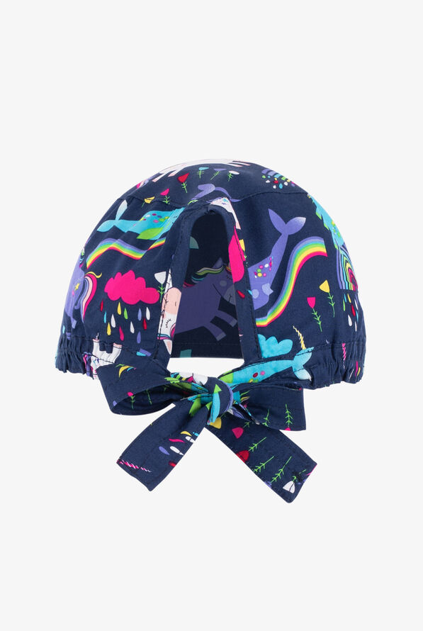 Gorro m&eacute;dico estampado Zoe and Chloe Magical Wishes con tiras ajustables para mujer - null - 2