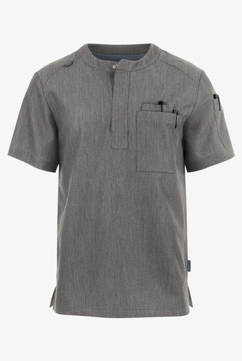 Camisa m&eacute;dica MOVEMENT by Butter-Soft Eclipse Henley con 3 bolsillos para hombre 