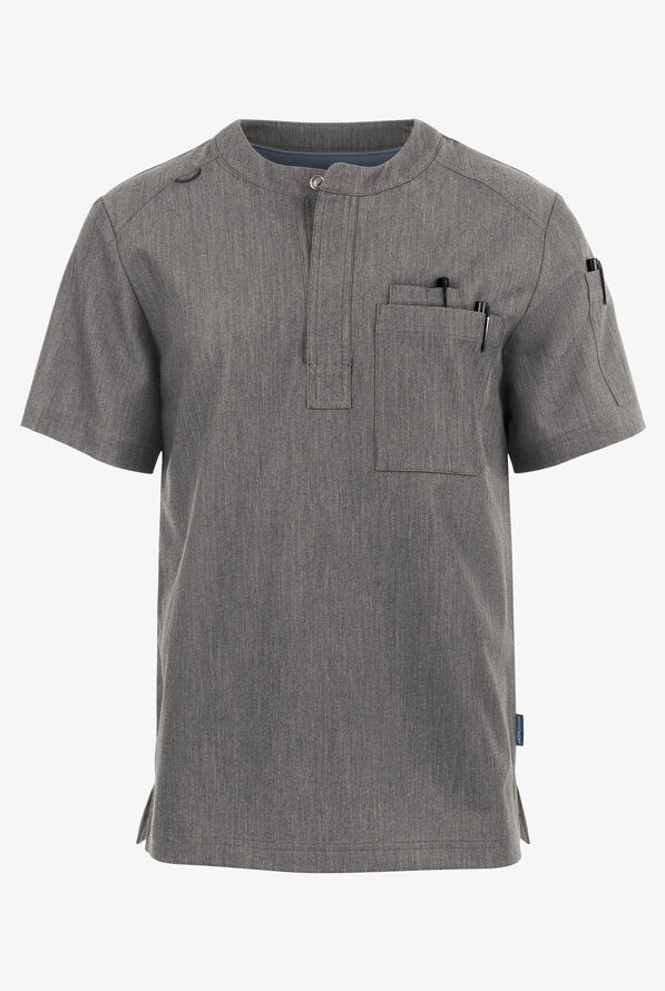 MOVEMENT BY BUTTERSOFT Men's Eclipse Henley Top, Men's Scrubs