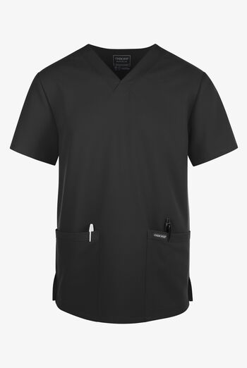 Camisa m&eacute;dica Cherokee Workwear Originals Ultra con cuello en V y 2 bolsillos para hombre