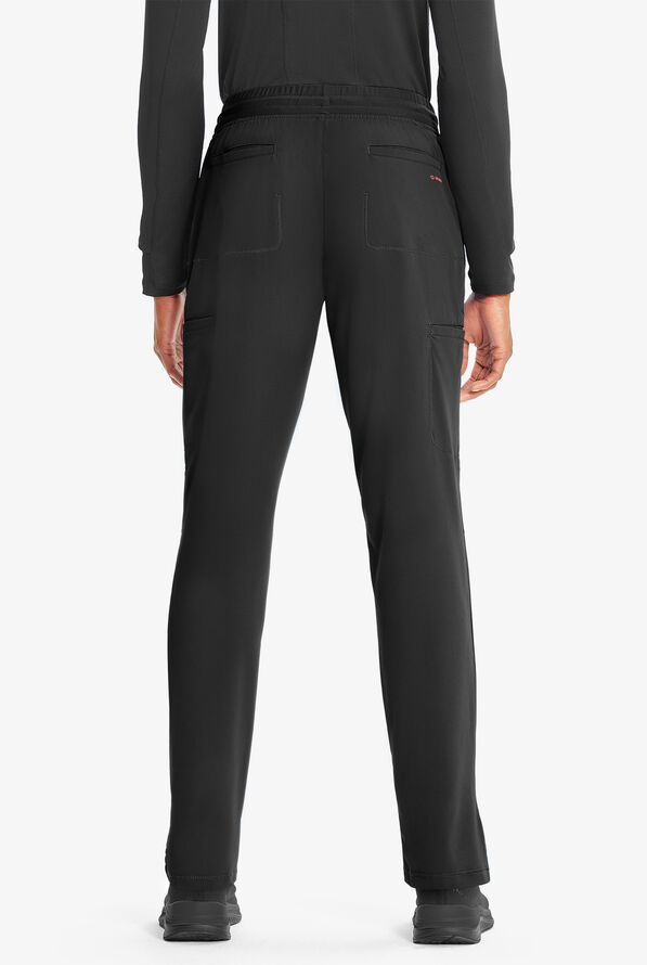 Pantal&oacute;n m&eacute;dico Infinity GNR8 STRETCH estilo cargo con piernas rectas y 6 bolsillos - Black - 3