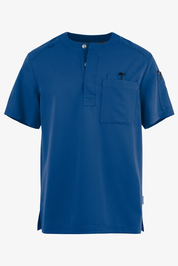 Camisa m&eacute;dica MOVEMENT by Butter-Soft Eclipse Henley con 3 bolsillos para hombre 