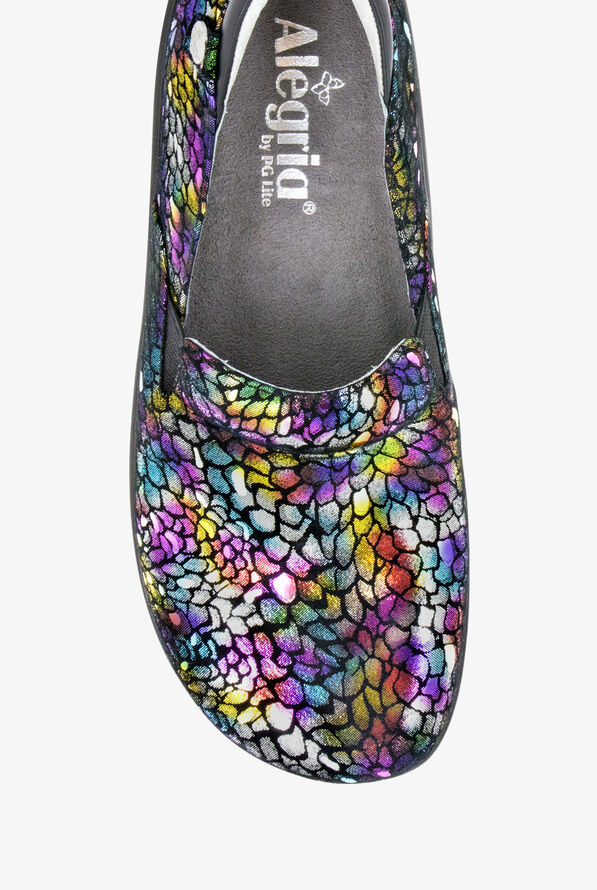 Alegria Women's Keli Minnow Rainbow Nursing Slip On Shoe - null - 2
