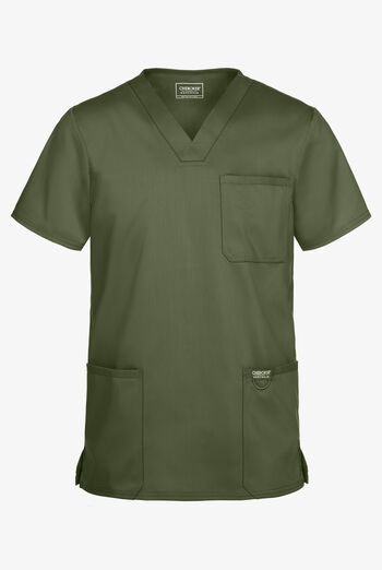 Cherokee Workwear Revolution Men's 3-Pocket STRETCH V-Neck Scrub Top