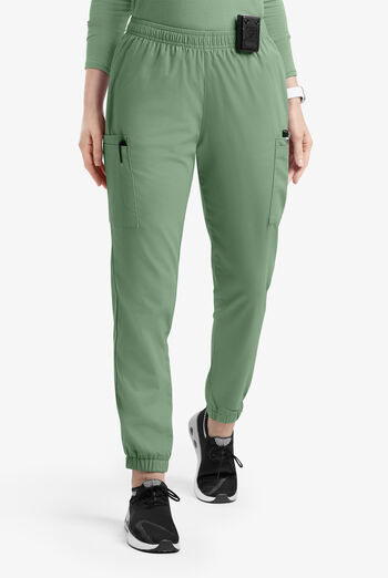 Pantal&oacute;n m&eacute;dico Strictly Scrubs estilo jogger cargo con piernas pitillo y 7 bolsillos para mujer