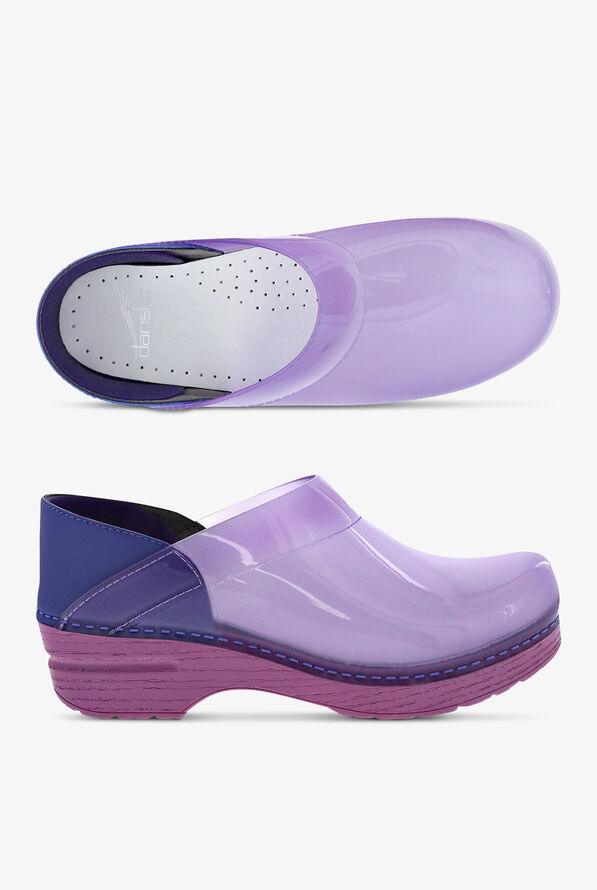 Dansko Professional Purple Translucent Nursing Clogs - Purple - 1