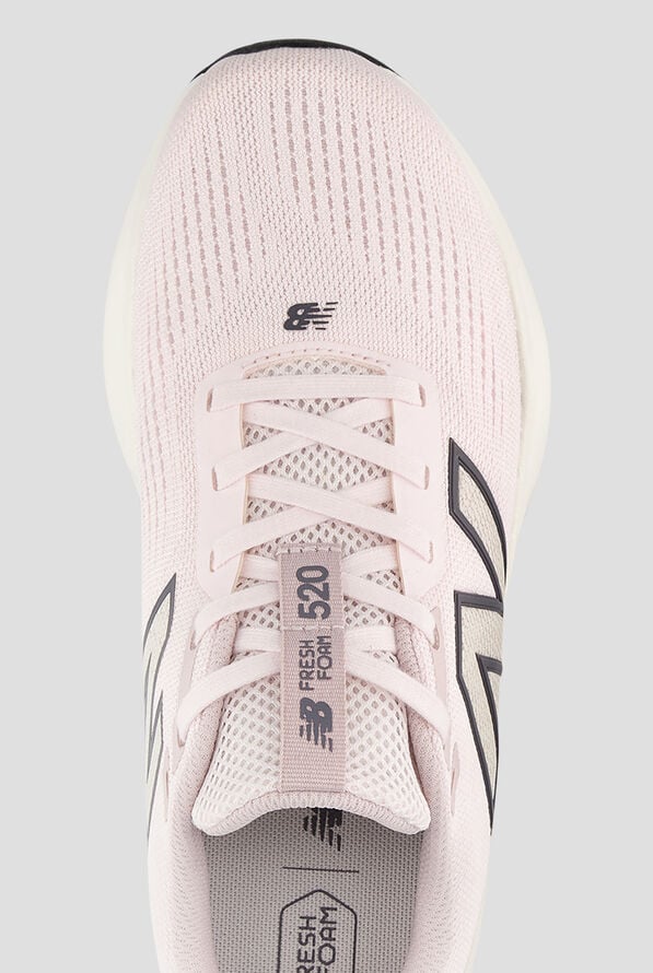 New Balance Women's 520 v9 Pink Salt / Stone Pink Athletic Lace Up Shoes - null - 2